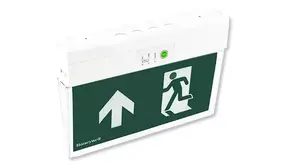 Honeywell LED Noodverlichting Vluchtwegarmatuur - 230V Inclusief Pictogram Pikt 138u - Continu/Niet-Continu - Opbouw
