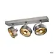 SLV KALU Plafondspot| 3-lichts QPAR111 | Geborsteld Aluminium | max. 225W SLV KALU Plafondspot| 3-lichts QPAR111 | Geborsteld Aluminium | max. 225W