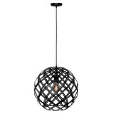 Freelight LED Hanglamp Staal Rond 30CM - Emma Zwart - 1-Lichts | Ø 300MM - E27 Fitting - Mat Zwart Freelight LED Hanglamp Staal Rond 30CM - Emma Zwart - 1-Lichts | Ø 300MM - E27 Fitting - Mat Zwart