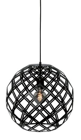 Freelight LED Hanglamp Staal Rond 40CM - Emma Zwart - 1-Lichts | Ø 400MM - E27 Fitting - Mat Zwart Freelight LED Hanglamp Staal Rond 40CM - Emma Zwart - 1-Lichts | Ø 400MM - E27 Fitting - Mat Zwart