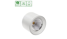 Spectrum voor de installateur LED Opbouwspot BREAD & CAKE | 27W 230V | Wit | Aluminium