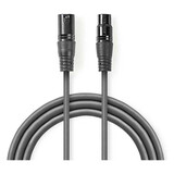 Nedis DMX Koppelsnoer Digitaal - Male Female connector | 20 meter - 110 Ohm 3-pins Nedis DMX Koppelsnoer Digitaal - Male Female connector | 20 meter - 110 Ohm 3-pins