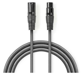 DMX Koppelsnoer Digitaal - Male Female connector  | 20 meter - 110 Ohm 3-pins