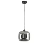 Artdelight Glas Preston 24cm Titan - E27 Kap | Spiegelend Rookglas