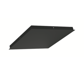 Artdelight Plafondplaat zwart 45x45cm