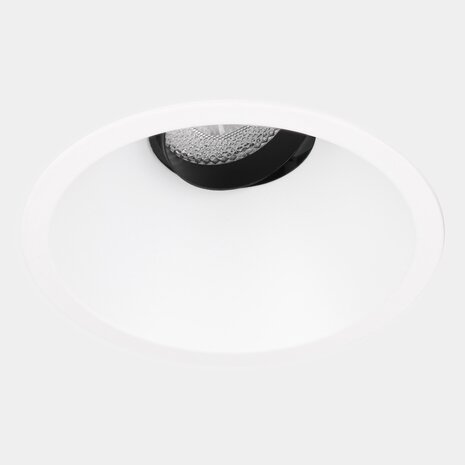 Leds-C4 LED Downlight IP54 - Lite Deep verzonken - 105MM - Mat Wit - 13.9W 1023Lm - 2700K 927 Warm Wit | 34D - CRI92 - Zaagmaat 95MM