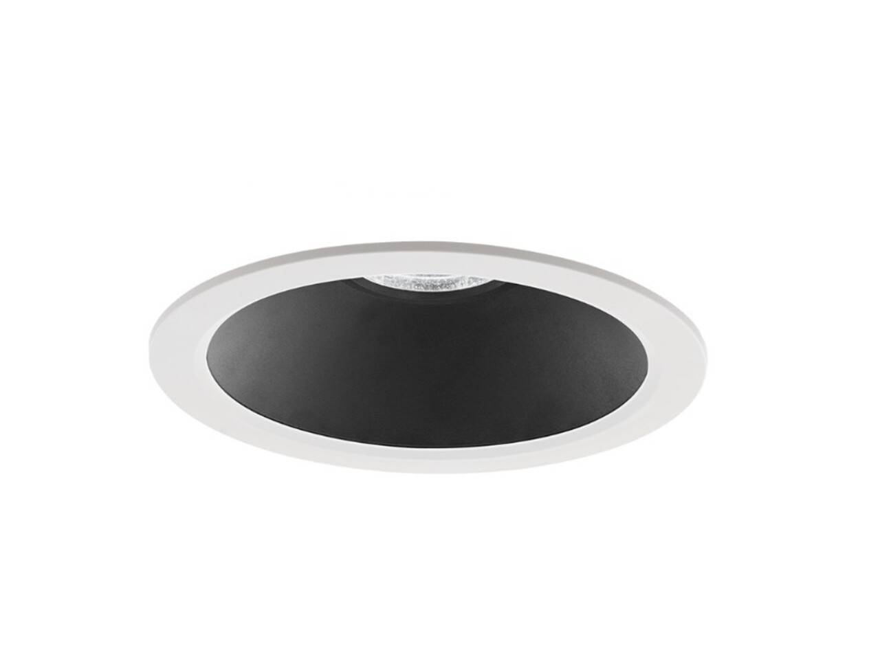 Intra Lighting voor de zakelijke markt: Exclusieve verlichting voor de architect LED Downlight IP20 - Nitor RV PRO  - 240MM - Wit Zwart - 38-12W 4000-1500lm - 3000K 930 Warm Wit | 58D - CRI92 - Zaagmaat 220MM