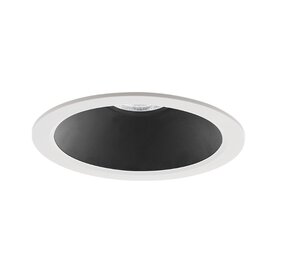 Intra Lighting voor de zakelijke markt: Exclusieve verlichting voor de architect LED Downlight IP20 - Nitor RV PRO  - 240MM - Wit Zwart - 38-12W 4000-1500lm - 3000K 930 Warm Wit | 58D - CRI92 - Zaagmaat 220MM