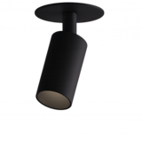 Intra Lighting voor de zakelijke markt: Exclusieve verlichting voor de architect LED Inbouw Richtspot IP40 - Atos RVO 45MM - Mat Zwart - 9-5W 700-500lm - 2700K 927 Warm Wit | 59D - CRI92 - Zaagmaat 38MM