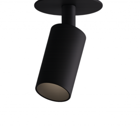 Intra Lighting voor de zakelijke markt: Exclusieve verlichting voor de architect LED Inbouw Richtspot IP40 - Atos RVO 45MM - Mat Zwart - 9-5W 700-500lm - 2700K 927 Warm Wit | 59D - CRI92 - Zaagmaat 38MM