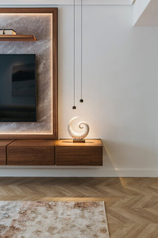 Leds-C4 LED Hanglamp Modern Rond Punto ALU - Mat Zwart - 24.3W 1645Lm - 3000K 930 Warm Wit |  5- Lichts