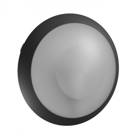 Spectrum voor de installateur LED Opbouwlamp - NYMPHEA OMNI - E27 - IP65 IK08 - Rond - Zwart - Bewegingssensor | Max. 13W LED Spectrum voor de installateur LED Opbouwlamp - NYMPHEA OMNI - E27 - IP65 IK08 - Rond - Zwart - Bewegingssensor | Max. 13W LED