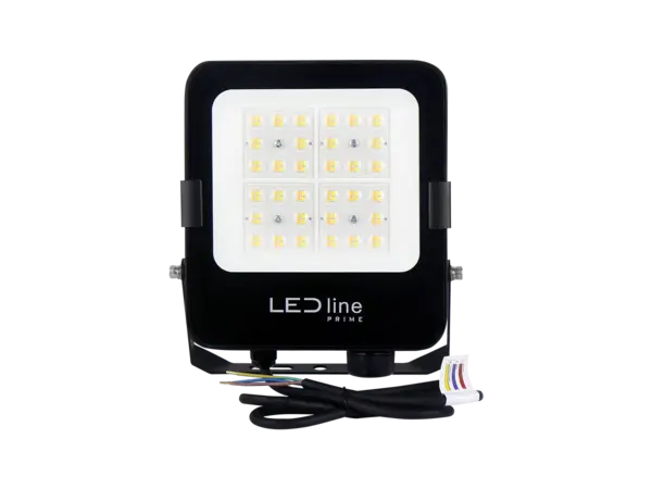 LED line verlichting - Betaalbare Professionele LED Oplossingen LED Breedstraler IP66  - Zwart PRIME -  Schijnwerper 30 Graden - 30W 4200Lm - CCT -3000K-4000K-5000K | 5 jaar garantie