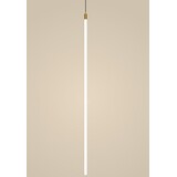 Intralight LED Design Hanglamp Tube 24V - 1260MM - 23W 1600Lm - 2700K 927 Extra Warm Wit - 3 Meter Pendel mat zwart