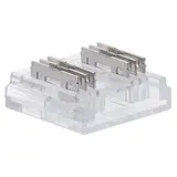 LCB LED Europe  LED Strip RGB+ CCT COB 6Pins Toebehoren | 12MM koppelstuk - Strip naar strip connector - 12-24v