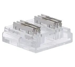 LCB LED Europe  LED Strip RGB+ CCT COB 6Pins Toebehoren | 12MM koppelstuk - Strip naar strip connector - 12-24v
