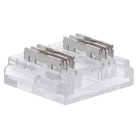 LCB LED Europe  LED Strip RGB+ CCT COB 6Pins Toebehoren | 12MM koppelstuk - Strip naar strip connector - 12-24v