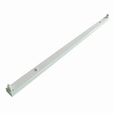 LCB LED Europe  LED TL armatuur - 120cm wit aluminium - voor een enkel LED TL buis