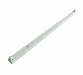 LCB LED Europe  LED TL armatuur - 120cm wit aluminium - voor een enkel LED TL buis