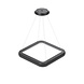 Braytron LED Hanglamp Bella Ring - 46W 4260lm - 580x580mm - CCT 3000K/4000K/6000K - Mat zwart - B