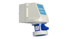 Industrieel Stopcontact 16A - IP67 - WCD Grijs - Blauw | 5 Pins - 5*220V