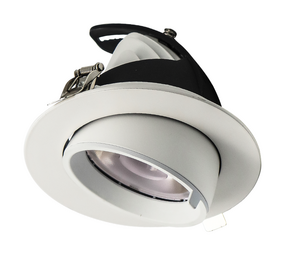 LCB LED Europe  Bananenspot - Kantelbare Downlight - 15W - 117 lumen p/w - CCT 2700K - 3000K - 4000K - 3 Jaar Garantie