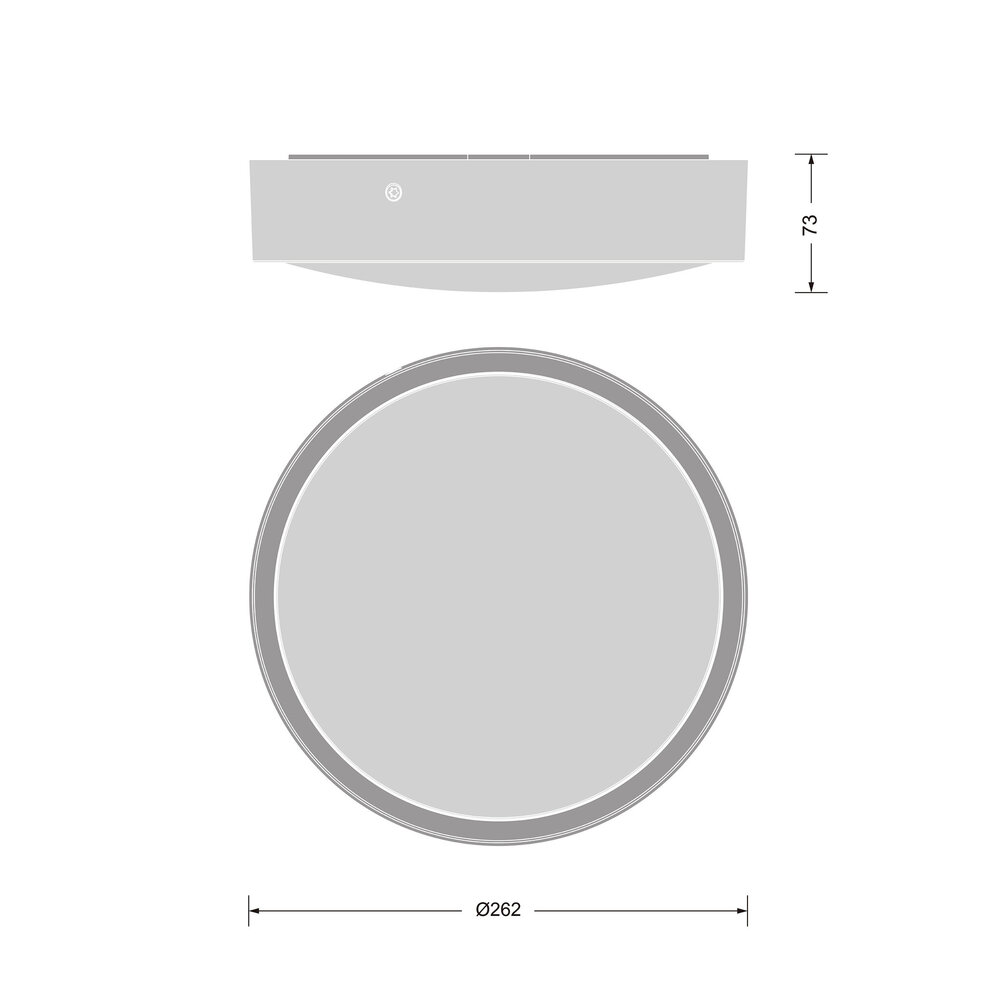 LED Plafondlamp Rond Zwart 10W 1220lm - 830-840 CCT | 262mm - IP65 - Bewegings- en Lichtsensor LED Plafondlamp Rond Zwart 10W 1220lm - 830-840 CCT | 262mm - IP65 - Bewegings- en Lichtsensor