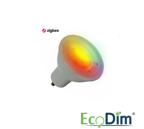 LCB LED Europe  Smart+ Zigbee 3.0 - LED Spot GU10 5W 350Lm - RGB+CCT - 827-865 Afstembaar Wit | 45D - Dimbaar - Vervangt 40W