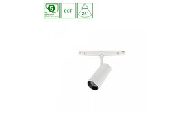 Spectrum voor de installateur Dimbare  LED Railspot 48V Wit - Mini - 6W 500Lm | Tunable White 2700-6500K | Zigbee 3.0 - Shift Magnetisch
