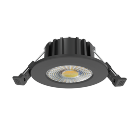 LCB LED Europe  LED Inbouwspot - 6W - Dimbaar - Zwart - CCT-Switch | IP65