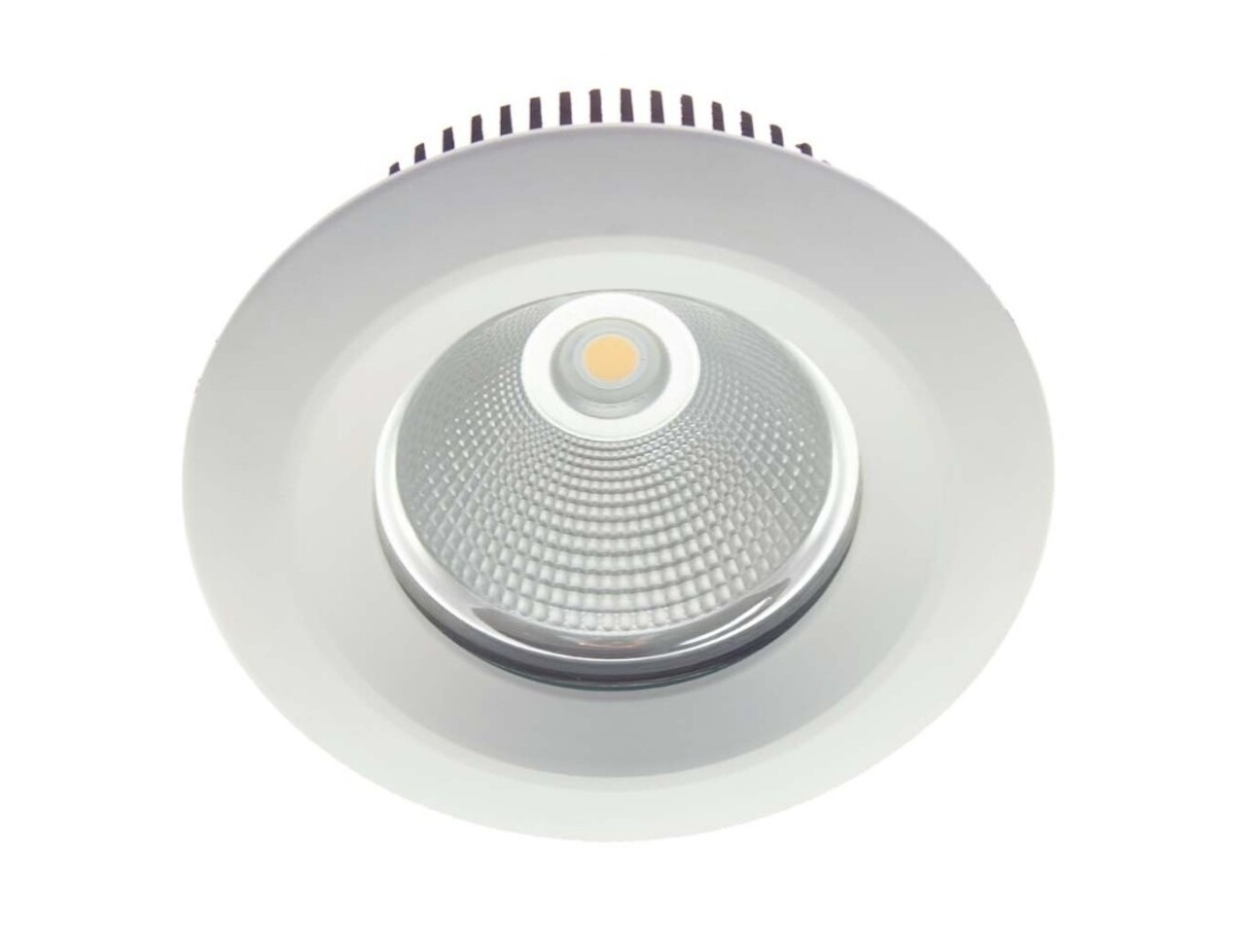 Macbright LED Downlight IP54 -  238MM  Wit - 7.3W 900Lm - 3000K 830  Warm wit |  Zaagmaat 165MM + Wieland GST18i3