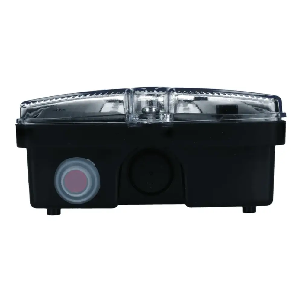 LCB LED Europe  LED Noodverlichting Portiek armatuur IP65 - 4W 280Lm - Zelftest functie | Zwart - Wand/ Plafond montage - incl. Pictogrammen