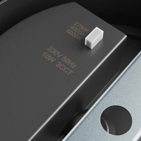 Spectrum voor de installateur: Betaalbare kwaliteit en veelzijdige LED-oplossingen LED Wandlamp Verto Round Cup – 10W – CCT 2700K/4000K/6000K – 230V – IP65 – 120 lm/W – Zwart – Opbouwmontage – 2 Jaar Garantie Spectrum voor de installateur: Betaalbare kwaliteit en veelzijdige LED-oplossingen LED Wandlamp Verto Round Cup – 10W – CCT 2700K/4000K/6000K – 230V – IP65 – 120 lm/W – Zwart – Opbouwmontage – 2 Jaar Garantie