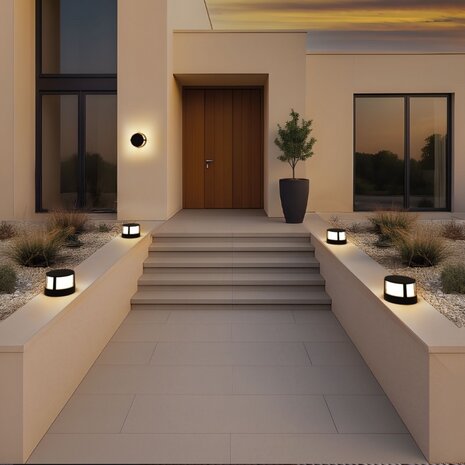 Spectrum voor de installateur: Betaalbare kwaliteit en veelzijdige LED-oplossingen LED Wandlamp Verto Round Cup – 10W – CCT 2700K/4000K/6000K – 230V – IP65 – 120 lm/W – Zwart – Opbouwmontage – 2 Jaar Garantie Spectrum voor de installateur: Betaalbare kwaliteit en veelzijdige LED-oplossingen LED Wandlamp Verto Round Cup – 10W – CCT 2700K/4000K/6000K – 230V – IP65 – 120 lm/W – Zwart – Opbouwmontage – 2 Jaar Garantie