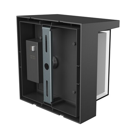 Spectrum voor de installateur: Betaalbare kwaliteit en veelzijdige LED-oplossingen LED Wandlamp Verto Square Edge – 10W – 1200 Lumen – CCT 2700K/4000K/6000K – 230V – IP65 – 120 lm/W – 160/120° Bundel – Zwart – Opbouwmontage – 2 Jaar Garantie