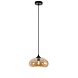 LED Hanglamp Pendel E27 - PARADISE Amber  - 1-Lichts - 28x14cm | E27 Fitting - HL PARADISE AM