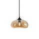LED Hanglamp Pendel E27 - PARADISE Amber  - 1-Lichts - 28x14cm | E27 Fitting - HL PARADISE AM