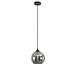 LED Hanglamp Pendel E27 - Marino Titan Smoked Spiegelglas - 1-Lichts - 25x23cm | E27 Fitting - HL MARINO-25 T