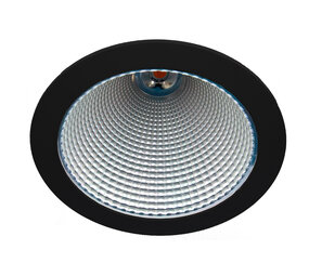 Macbright LED Downlight - Jupiter Zwart - 3000K 830 - 23.2W 128 lm/w - 215mm Zaagmaat - 238mm Buitenmaat + Wieland GST18-3 - 5 Jaar Garantie