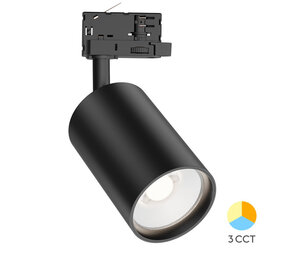 Braytron LED Railspot - 3-Fase - 30W 2960lm - CCT - Zwart