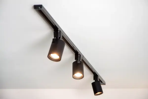 Artdelight LED 3F Railspot 130MM - Licht Brons Megano Mini - GU10 Fitting |  70MM breed  - Incl. Honinggraat - 3-Phase Universeel  230V