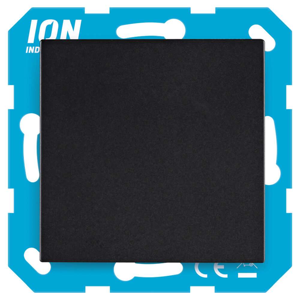 ION INDUSTRIES ION Industries V1/J1 Blindplaat Mat Zwart – IP20 ION INDUSTRIES ION Industries V1/J1 Blindplaat Mat Zwart – IP20