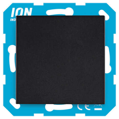 ION INDUSTRIES ION Industries V1/J1 Blindplaat Mat Zwart – IP20 ION INDUSTRIES ION Industries V1/J1 Blindplaat Mat Zwart – IP20