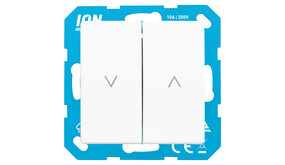 ION INDUSTRIES ION Industries V1/J1 Jaloezieschakelaar Inbouw – Alpin Wit ION INDUSTRIES ION Industries V1/J1 Jaloezieschakelaar Inbouw – Alpin Wit
