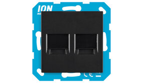 ION INDUSTRIES ION Industries V1/J1 Contactdoos Inbouw TV/CAT6 Recht – Mat Zwart ION INDUSTRIES ION Industries V1/J1 Contactdoos Inbouw TV/CAT6 Recht – Mat Zwart