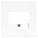 ION INDUSTRIES ION Industries V1/J1 Centraalplaat TAE/UAE/USB A+C – Alpin Wit