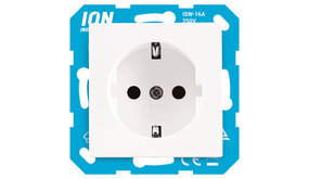 ION INDUSTRIES ION Industries E1 Contactdoos Inbouw 1-voudig met Randaarde – Alpin Wit ION INDUSTRIES ION Industries E1 Contactdoos Inbouw 1-voudig met Randaarde – Alpin Wit