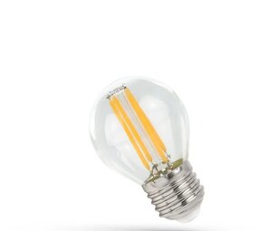 LCB LED Europe  Dimbare LED Filament Kogellamp E27 G45 - 4W 360Lm  - 2700K 827 Warm Wit | TRIAC DIM - P45 - Vervangt 30W
