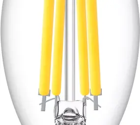 Philips LED Verlichting | Officieel distributeur Dimbare LED Filament Kaarslamp E14 B35 - 3.7W 470Lm - 2700K 927 Warm Wit | TRIAC DIM - Helder glas - LEDcandle - Vervangt 40W