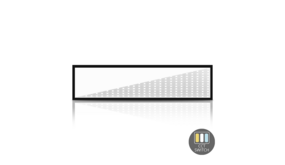 LCB LED Europe  LED Paneel 36W - Zwart - 120x30cm - 106LM/W - CCT Switch lichtkleur instelbaar - UGR<21 - 5 Jaar Garantie